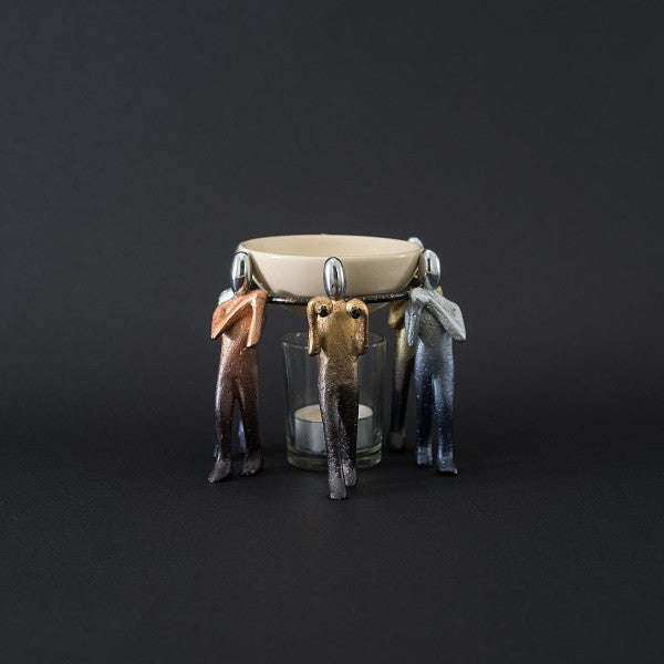 TEAM WORK OIL BURNER (DECOR COLLECTION GIFT) - Whatever Gift